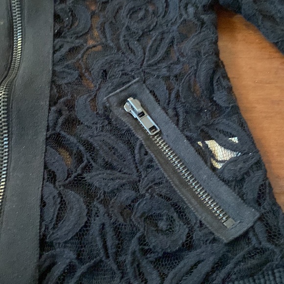 Free People Lace Bomber Jacket - Picture 11 of 16